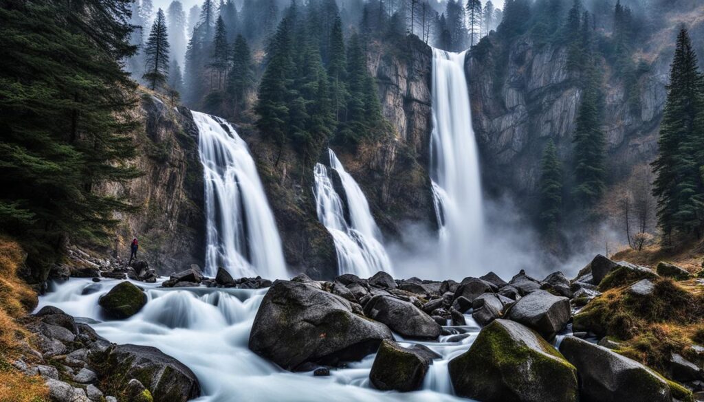 Serene Jogini Falls in Manali