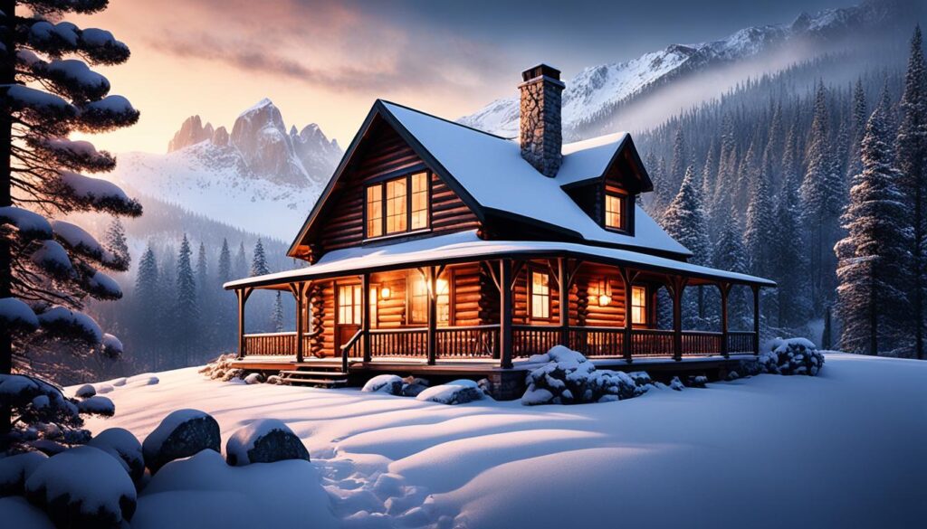 Snowy Mountains Winter Escape