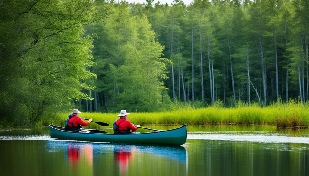Soomaa National Park canoeing experience