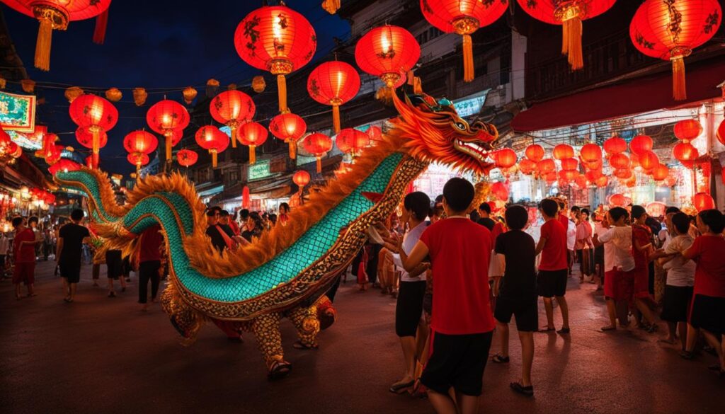 Spring Festival's Eve in Bangkok