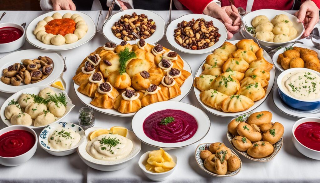 Traditional Polish Christmas dishes