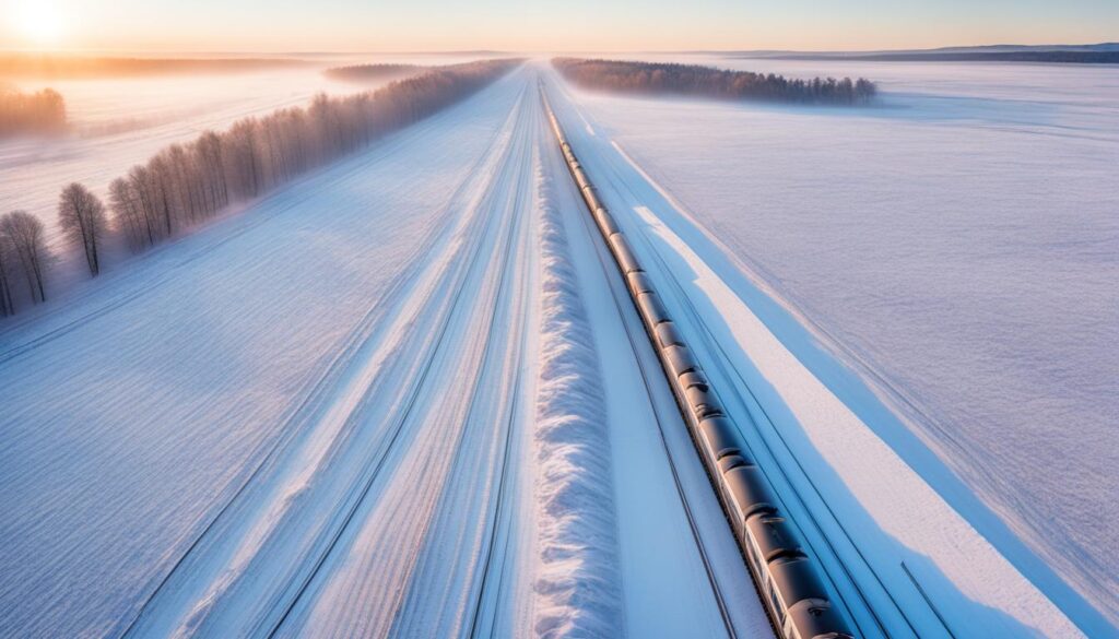 Trans Siberian Winter Landscapes