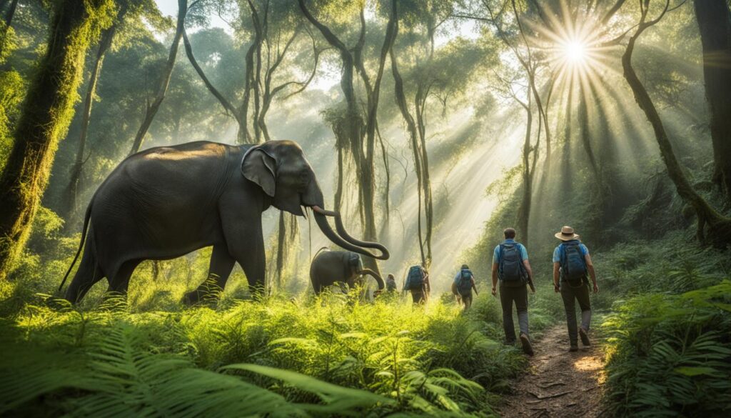 Trekking in Bardia National Park