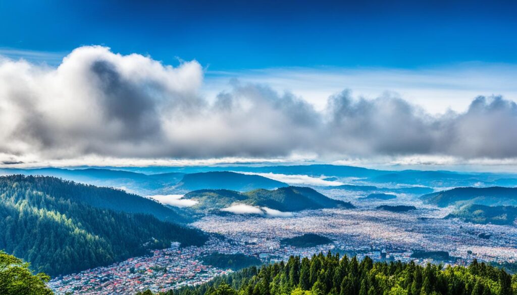 View from Shillong Peak