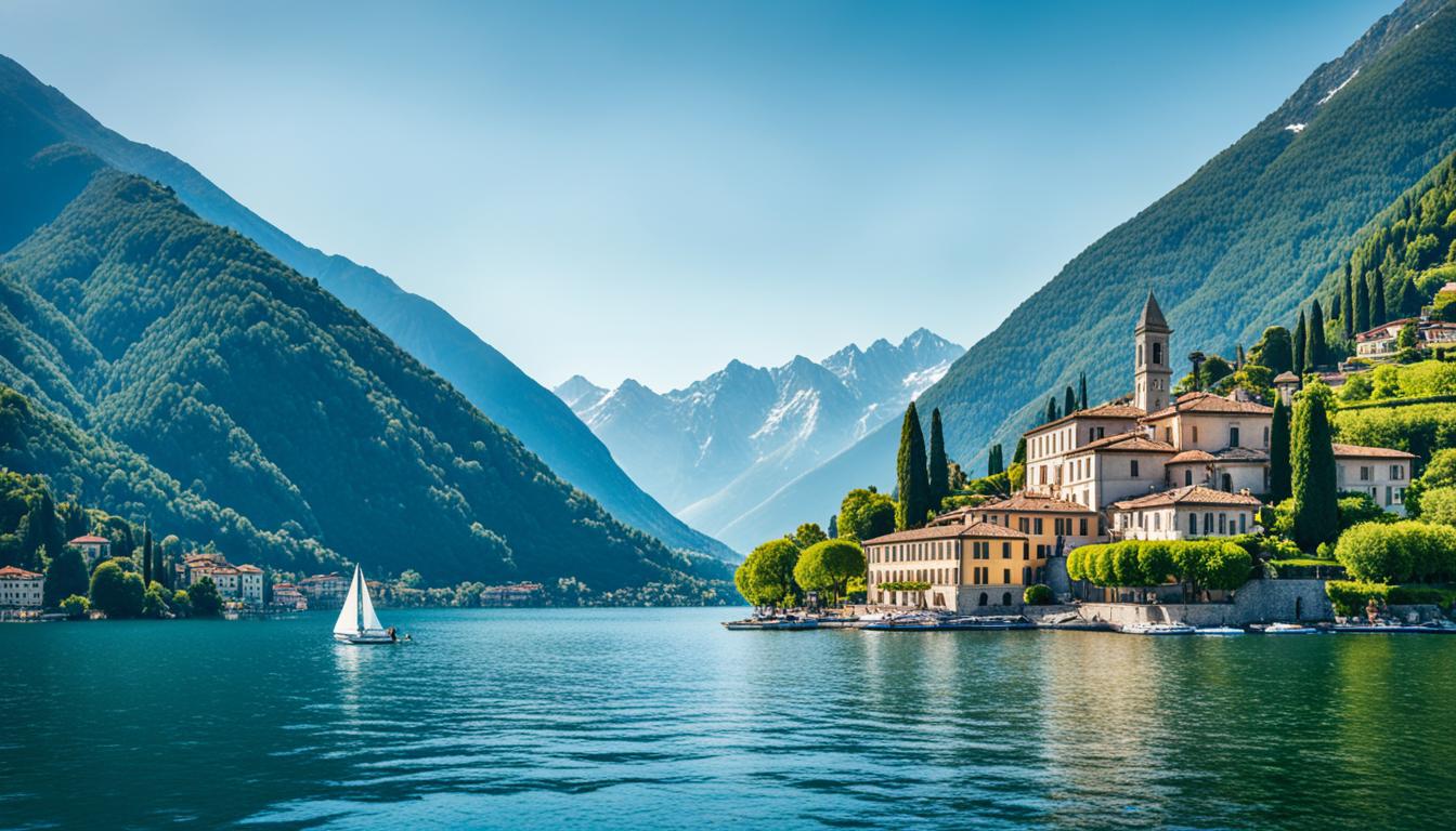 lake como in italy