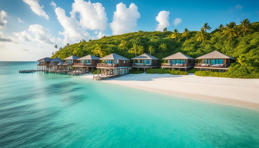 luxury beachfront villas