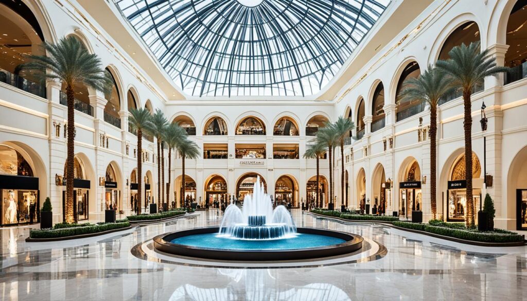 luxury malls in Dubai