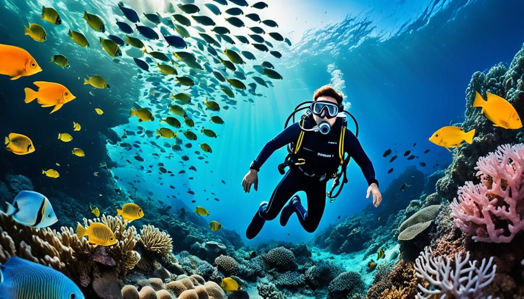 sea walking in Andaman