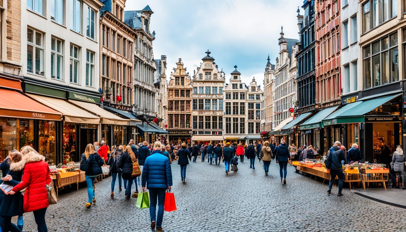 shopping in brussels