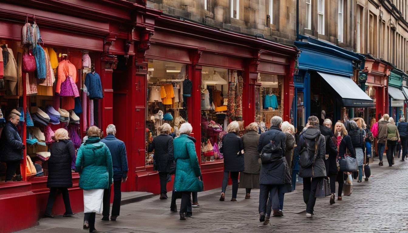shopping in glasgow