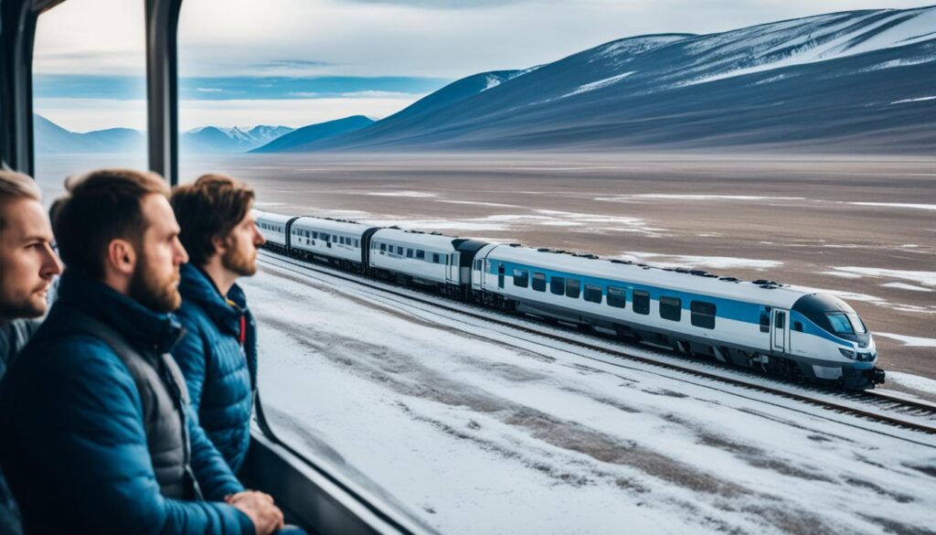 trans siberian train passengers