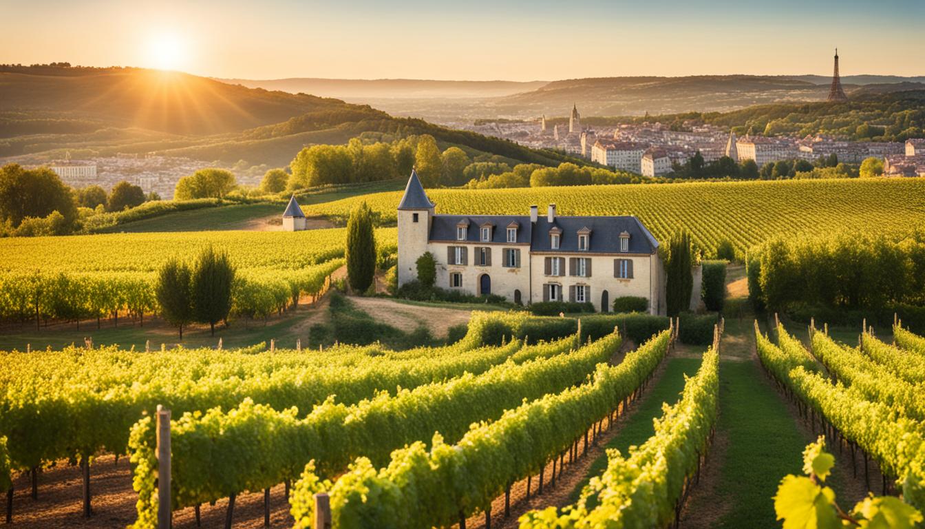 vineyards near paris